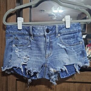 American Eagle Jean Shorts Size 2